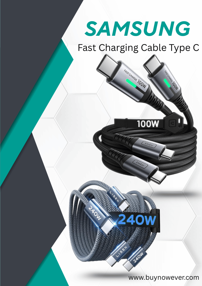 Fast Charging Cable Type C Samsung