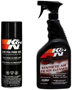 Engine Oil in Air Filter Motorcycle