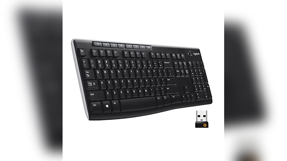 Logitech K270 Wireless Keyboard for Windows 2.4 GHz Wireless B004N627Ks