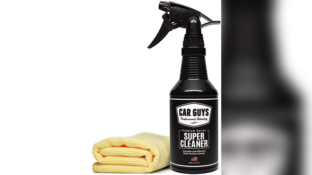 CAR GUYS Super Cleaner: 18 Oz Kit with Microfiber Towel B071Xb18Bf