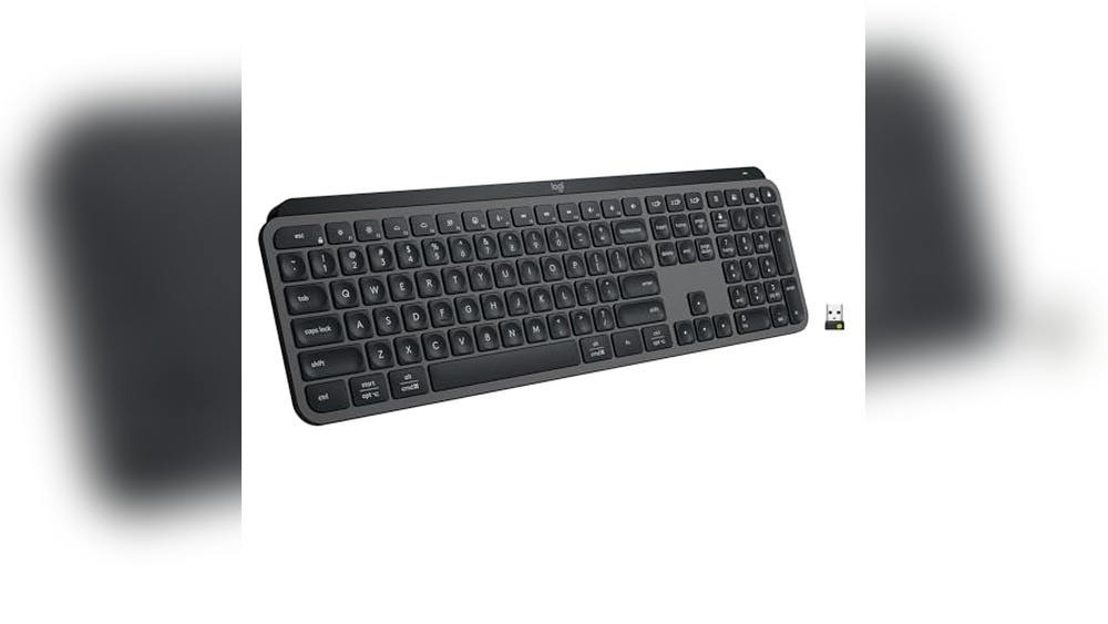 Logitech MX Keys S Wireless Keyboard: USB-C Rechargeable B0Bkw3Lb2B