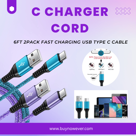 C Charger Cord Fast Charging