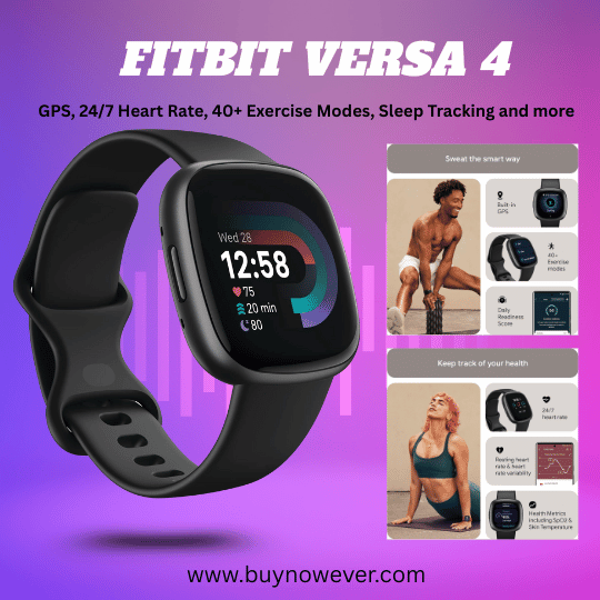 Fitbit Versa 4 Fitness Smartwatch Fitbit Versa 4