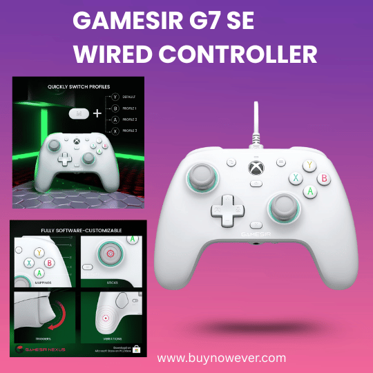 GameSir G7 SE Wired Controller 3.5mm Audio Jack GameSir G7 SE Wired Controller 3.5mm Audio Jack