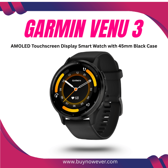 Garmin Venu 3 Slate Stainless Steel Bezel Garmin Venu 3 Slate Stainless Steel Bezel