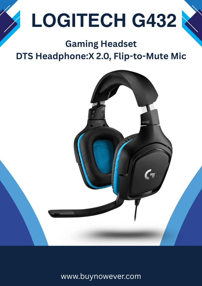 Logitech G432 Wired Gaming Headset