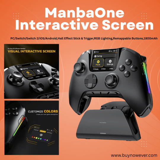ManbaOne Interactive Screen Wireless Gaming Controller ManbaOne Interactive Screen