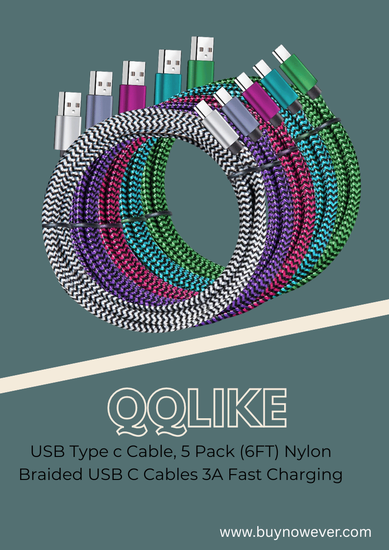 QQLIKE USB Type C Cable