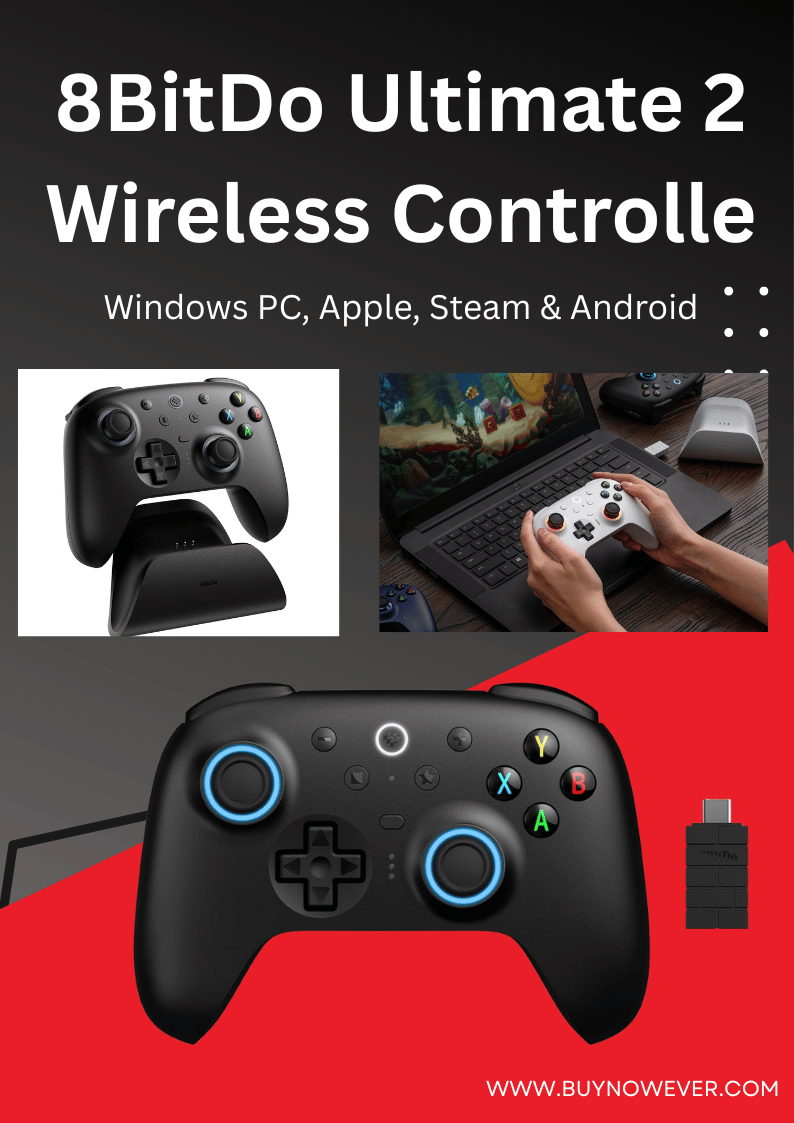 8BitDo Ultimate 2 Wireless Controller Windows & Android 8BitDo Ultimate 2 Wireless Controller