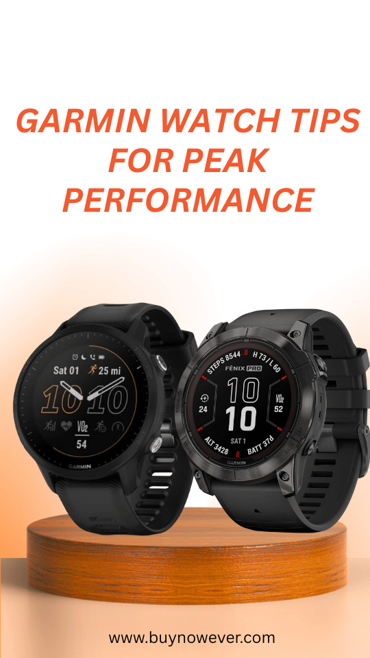 Best Garmin Watch Tips for Peak Performance Best Garmin Watch Tips for Peak Performance