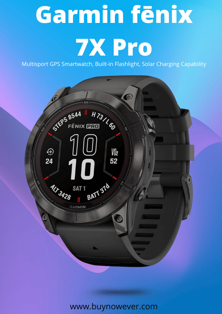 Garmin fenix 7X Pro Sapphire Solar